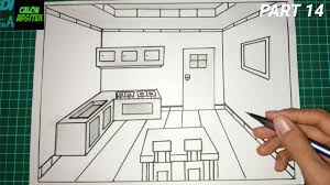 Perspektif merupakan kunci yang penting dari suatu gambar atau lukisan. Menggambar Perspektif Dapur 1 Titik Hilang Part 14 Special 1000 Subscribe Terimakasih Youtube