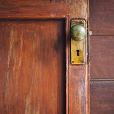 Wood, fiber glass, steel, wrought iron. How To Restore An Antique Door