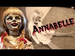 Annabelle doll costume makeup instructions. Annabelle Diy Costume Youtube