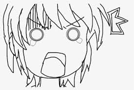 Drawing is a type of: Real Anime Training Outline White Wrapping Paper Hd Png Download Transparent Png Image Pngitem