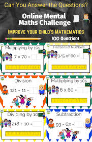Daily Mental Maths Boom Cards 100 Questions In 2020 Mental Math Math Challenge Math
