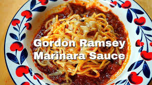 Spaghetti Marinara Gordon Ramsay Copycat Recipe Michelin Starred Serie In 2020 Spaghetti Sauce Recipe The Science Of Cooking Carbonara Recipe