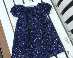 Blue Star Dress Etsy