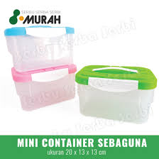 Salah satunya yang menguntungkan adalah daur ulang. Serbu Murah Mini Container Glory Box Serbaguna Kotak Box Plastik Lunchbox Tempat Bekal Lazada Indonesia