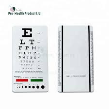 Pocket Size Visual Acuity Eye Vision Test Chart Snellen Eye Chart Buy Vision Test Chart Visual Acuity Chart Snellen Eye Chart Product On Alibaba Com