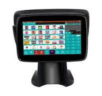 POS System Cash Register Win10 Electronic Touch Screen with Terminal Receipt Printer for Retail