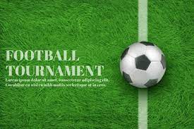Telechargez Banniere Realiste De Tournoi De Football 3d Gratuitement In 2020 Football Tournament Football Tournaments