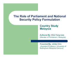 How many seats are there in the 14th parliament of malaysia? The Role Of Parliament And National Security Policy Formulation