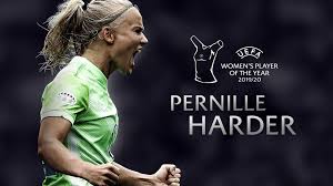 Proud member of @commongoalorg 💙. How Brilliant Is Uefa Women S Award Nominee Pernille Harder Uefa Women S Euro Uefa Com
