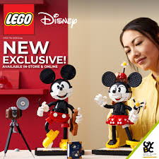 Lego Certified Stores South Africa The Ultimate New Exclusive Lego Set For The Disney Fan The 43179 Lego Disney Mickey Mouse Minnie Mouse Buildable Characters Feature Mickey Mouse And Minnie Disney store honey bear winnie the pooh & piglet tracing sticker, cute sticker, card decoration.