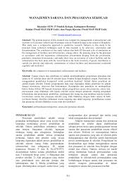 Check spelling or type a new query. Https Media Neliti Com Media Publications 270718 Manajemen Sarana Dan Prasarana Sekolah D32a5737 Pdf