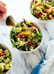 Find a healthy dinner option for any weeknight! Vegetarian Italian Chopped Salad Cookie And Kate