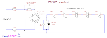Wondering how 12v and 24v led strips are designed, and what determines their voltage? Ac Powered 230v Led Circuit