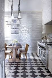 When it comes to a kitchen design, graphic wallpaper might not be the first thing that comes to mind. 32 Best Gray Kitchen Ideas Photos Of Modern Gray Kitchen Cabinets Walls