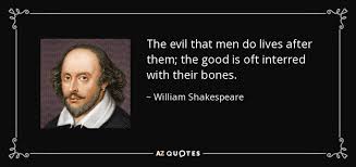 And the woman who goes with him (theresa saldana) is the wife of his friend, who brings her daughter along. William Shakespeare Quote The Evil That Men Do Lives After Them The Good