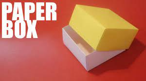 How to make a simple gift box with lid | ehow.com gift boxes make wrapping most items easier; Origami Paper Box With Lid Tutorial Youtube