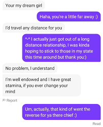 Because if someone is willing to message you for weeks without planning a date, they aren't serious about going on a date. Literally Just Reinstalled A Dating App And This Was The First Person To Message Me Ugh Why Are Some People Like This Women