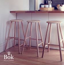 bok 70cm danish modern bar stool scandi
