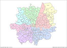 London Postcode Map Download
