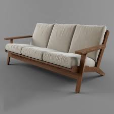 See outdoor furniture stock video clips. Luxury Wooden Garden Sofa V Ray 3d Model
