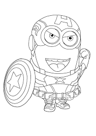 With all of the book choices at target you'll be sure to find the right pick for you. Minion Captain America Coloring Page Minion Coloring Pages Avengers Coloring Pages Super Hero Coloring Sheets