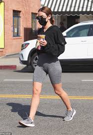 If i remember right, the scene i . Lucy Hale Drinks Iced Coffee As She Takes A Hike In La Wearing Black Hoodie And Gray Shorts Daily Mail Online