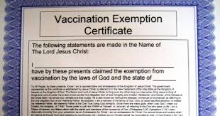 Provide a statement of religious belief(s) for each vaccination/examination requested. Buzzfeed News Pete Buttigieg Supports Religious Exemptions For Vaccines If Herd Immunity Exists Democratic Underground