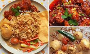 Paha atas, bebas yaa bagiannya bisa sayap•bawang bombay•bawang merah goreng•wortel•kentang•ciciwis•bawang putih•bawang ayam kampung, potong sesuai selera•wortel potong bulat•kentang•daun seledri•daun sop•bawang merah, cincang kasar. Resepi Nasi Beriani Simple Anak Anak Puji Sedap Hasil Air Tangan Ibu Daily Makan