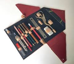No Sew Leather Pencil Case Leather Pencil Case Diy Pencil Case Pencil Case