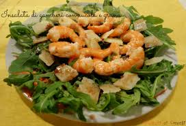 Lasciarli freddare e sgusciarli completamente lasciandone. Insalata Di Gamberi Con Rucola E Grana Ricetta Antipasto Veloce