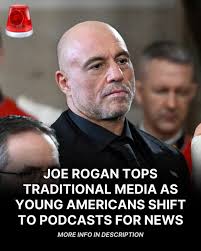 More Americans now get their news from social media, video platforms, and  influencers like Joe Rogan than from traditional TV or news sites, a major  shift revealed in the latest Digital News