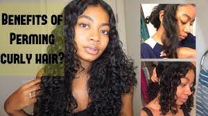 As the lotion works its magic in your hair by basically breaking the disulfide bonds to make it more flexible, the hair is then wrapped in curling rods for a predefined structure. Perming Naturally Curly Hair Why You Should Demo Youtube