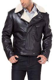 Affiliate Bgsd Men S Grant New Zealand Lambskin Leather Motorcycle Jacket Black Xl Jaket Kulit Pria Jaket Kulit Jaket