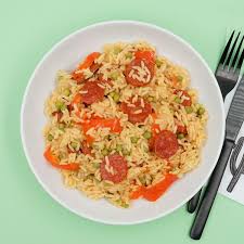 Quand On A Envie D Une Paella Mais Qu On A Pas Forcement Le Temps En 2020 Riz Espagnol Plat Riz