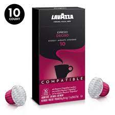 4.7 out of 5 stars with 118 ratings. Lavazza Deciso Dark Roast Nespresso Compatible Capsules 10ct Target