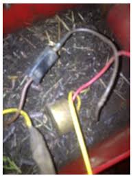 Starter switch 13/16 mounting stem the letters on the back of an ignition switch stand for the following: Snapper Rear Engine Mower Wiring