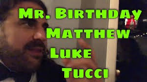 Mr Birthday movie Matthew Luke Tucci producer/writer/Director interview  with Actor Mike Messier
