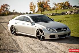 Mercedes Cls With Vossen Cv3 Mercedes Benz Cls Benz Mercedes Benz Cars