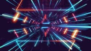 Futuristic Space Colorful Cool Gifs Gif Futuristic Retro Futurism Trippy Gif Motion Graphics