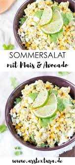 Mexikanischer Maissalat Vom Grill Ars Textura Diy Blog Rezept Maissalat Rezepte Furs Baby Sommersalat