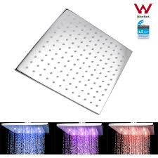 500 x 500 jpeg 36 кб. Led Chrome Colorful Rainfall Shower Head 10 250mm Watermarked Wels Buy Shower Heads Arms 27878