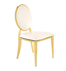 Son dossier est inclinable en 5 positions et réglable sur 7 hauteurs. Vente De Chaise Medaillon Or Mariage Reception Evenement Paris Ile De France