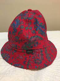 The most common hat floral pattern material is cotton. Obey Bucket Hat Floral Pattern Red Cotton Fashion Clothing Shoes Accessories Mensaccessories Hats Ebay Link Floral Bucket Hat Hats Floral Hat