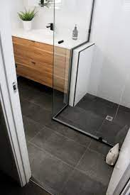 Modern Bathroom Black Bathroom Floor Dark Floor Bathroom Charcoal Bathroom