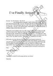 This Is A Letter That Can Be Enclosed With A Flat Stanley Paper Doll And Sent Out Into The World On An Adven Flat Stanley Confusing Words Vocabulary Worksheets