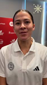 Angie Beard invites everyone to come out and support the Filipinas as they  take