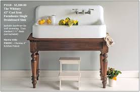 farmhouse drainboard sinks