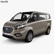 Ford Tourneo Custom L1 2017 3d Model From Hum3d Com Ford Van Ford 3d Model