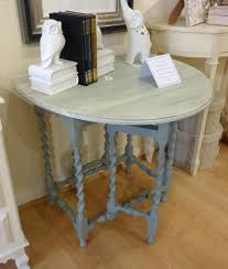 Oval Oak Gate Leg Table With Barley Twist Legs Painted Using Autentico Chalk Paints Waxes Furniture Makeover Furniture Painted Coffee Tables