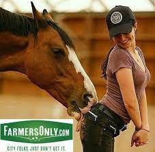 In case you haven't heard, there's an online dating site and app called farmersonly.com, which boasts the tagline, city folks just don't get it!. Farmers Only Funny